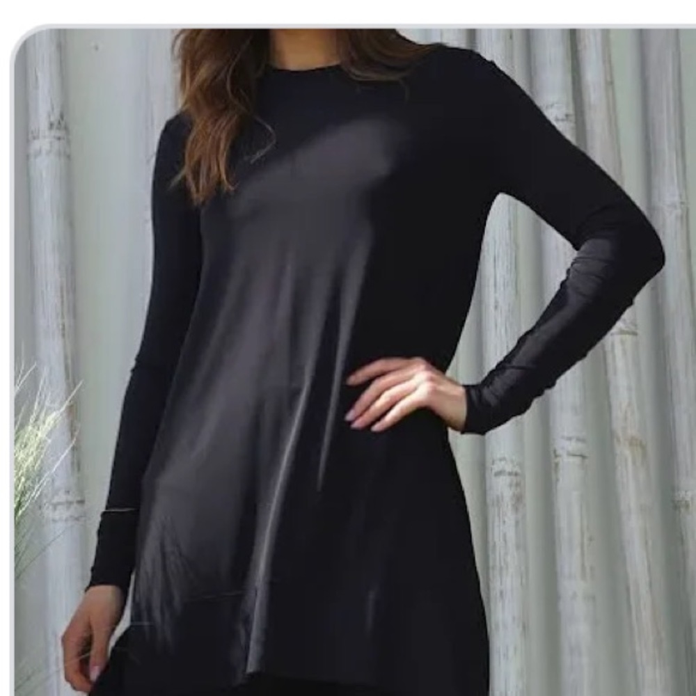 Marie Saint Pierre Black Women's Tunic - Luxury - Size Medium